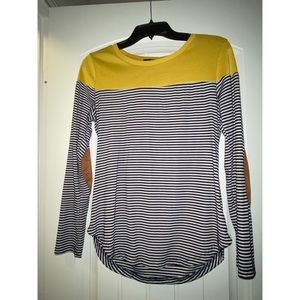 striped long sleeve shirt